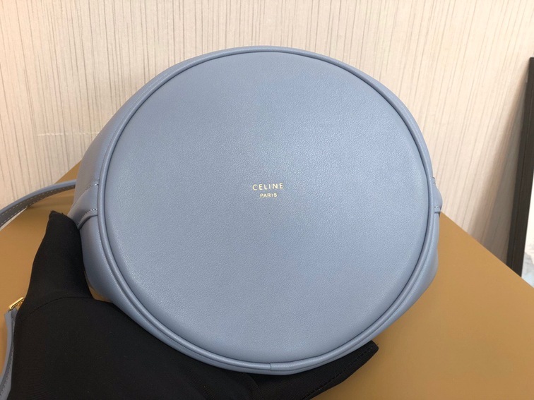Celine 16 Mini Bucket Bag Blue Ss2022