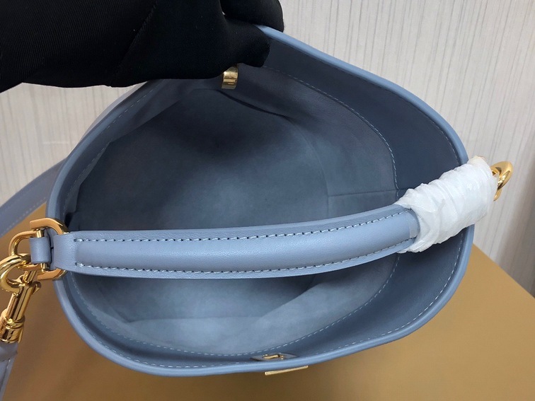 Celine 16 Mini Bucket Bag Blue Ss2022