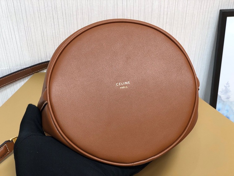 Celine 16 Mini Bucket Bag Brown Ss2022