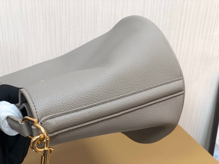Celine 16 Mini Bucket Bag Gray Ss2022