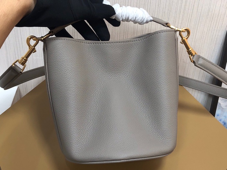 Celine 16 Mini Bucket Bag Gray Ss2022