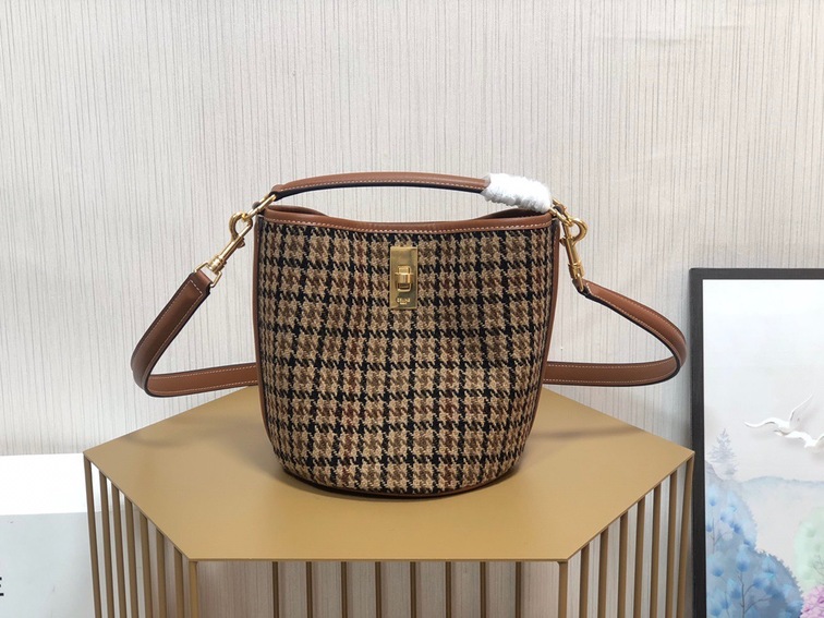 Celine 16 Mini Bucket Bag Mono Ss2022