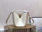 Celine 16 Mini Bucket Bag White Ss2022