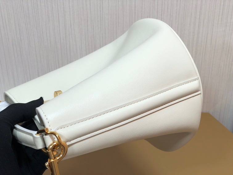 Celine 16 Mini Bucket Bag White Ss2022