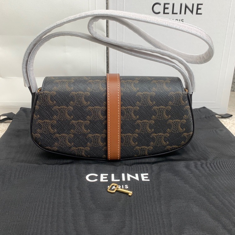 Celine 18 Mini Tabou Triomphe Canvas Ss2022