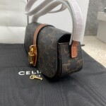 Celine 18 Mini Tabou Triomphe Canvas Ss2022