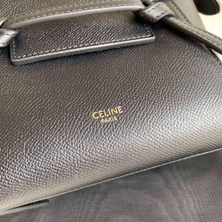Celine Belt Pico Black 15 Bag