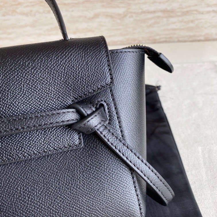 Celine Belt Pico Black 15 Bag