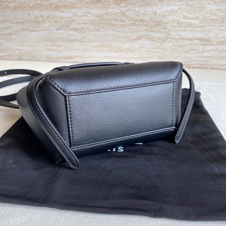 Celine Belt Pico Black 15 Bag