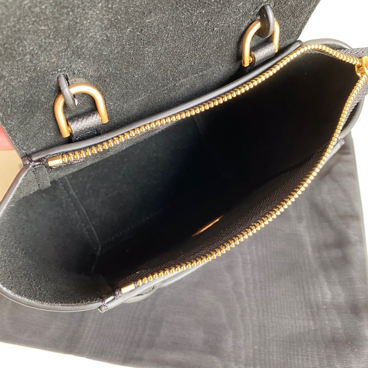 Celine Belt Pico Black 15 Bag