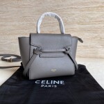 Celine Belt Pico Dark Gray 15 Bag