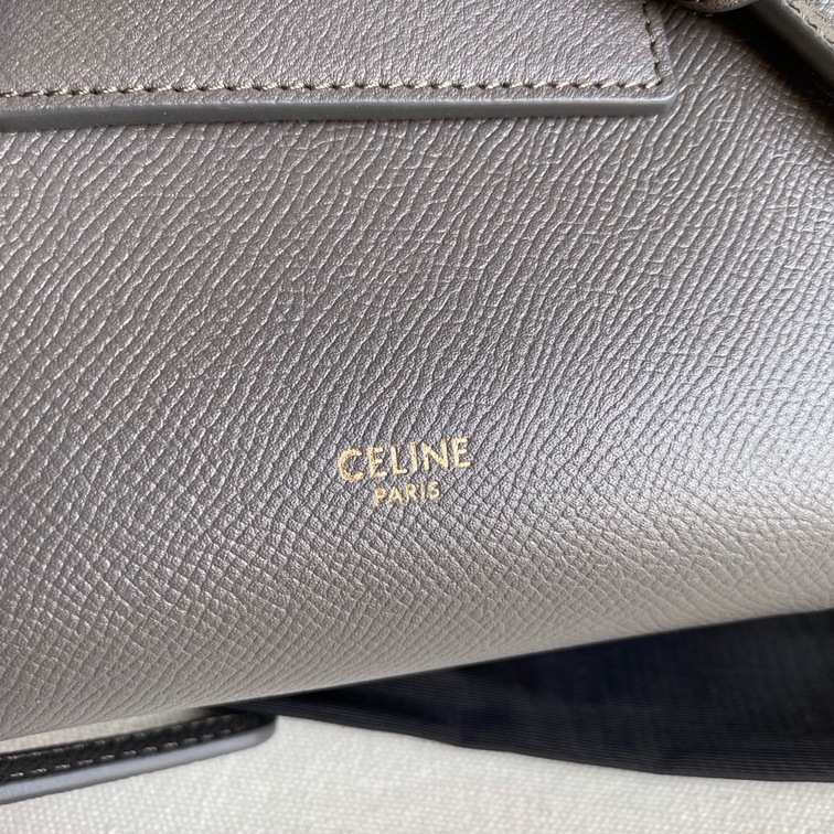 Celine Belt Pico Dark Gray 15 Bag
