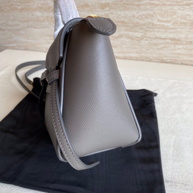 Celine Belt Pico Dark Gray 15 Bag