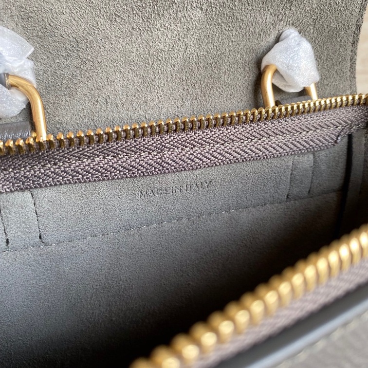 Celine Belt Pico Dark Gray 15 Bag