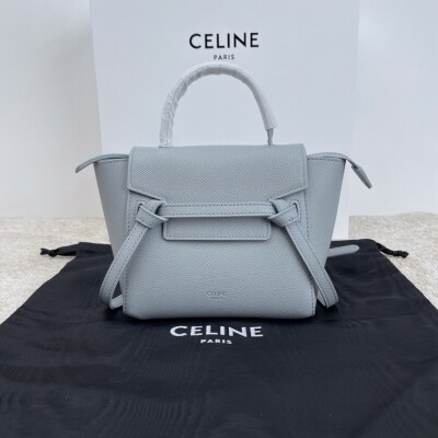 Celine Belt Pico Gray 15 Bag