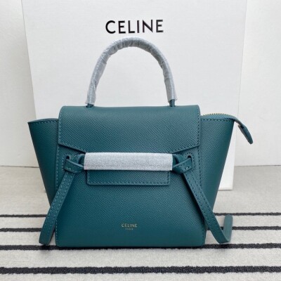 Celine Belt Pico Green 15 Bag