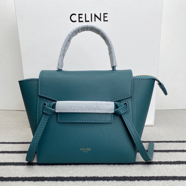 Celine Belt Pico Green 15 Bag