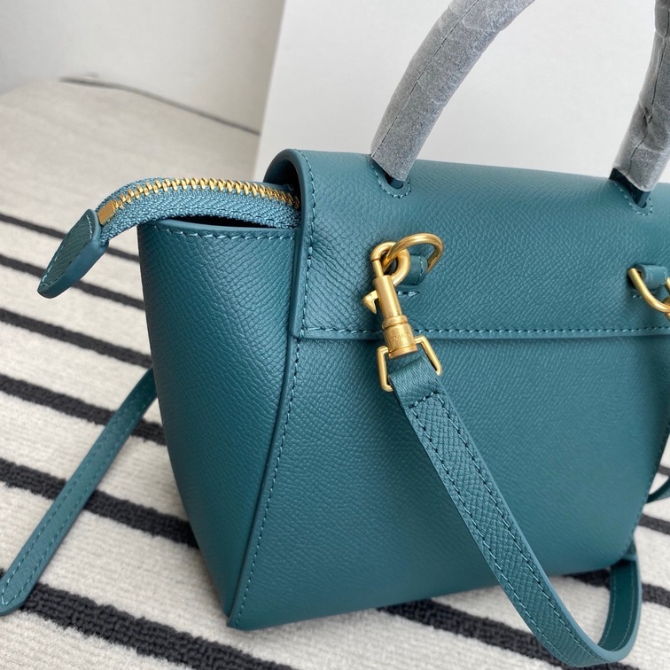 Celine Belt Pico Green 15 Bag