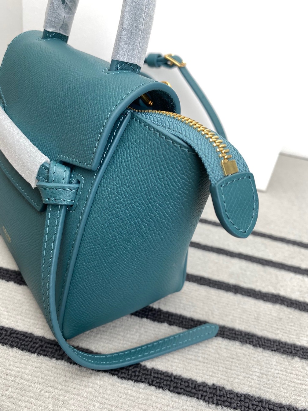 Celine Belt Pico Green 15 Bag