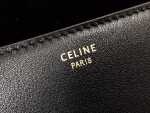 Celine Cuir Triomphe Black 18 Ss2022