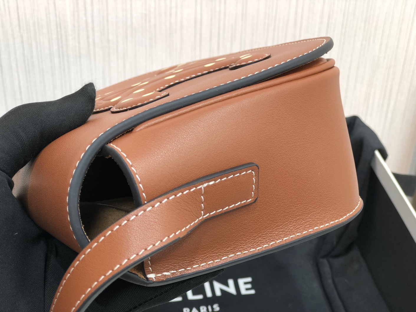 Celine Cuir Triomphe Brown 18 Ss2022