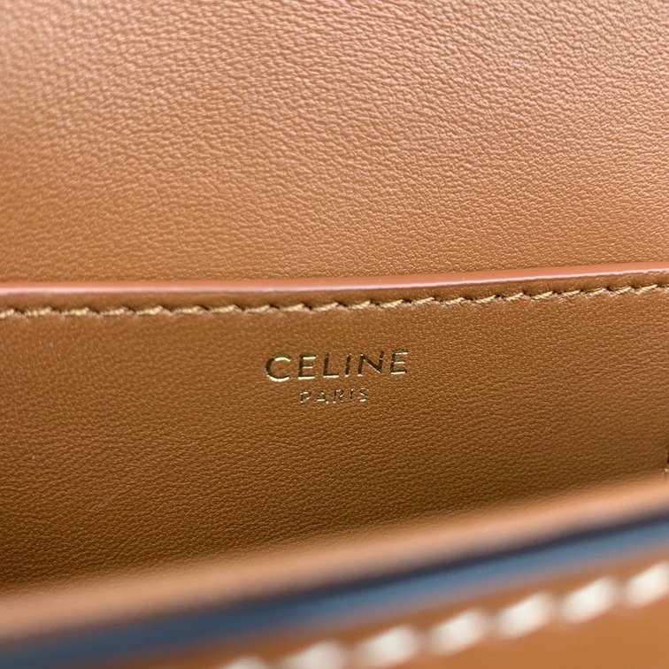 Celine Mini Triomphe Canvas Tabou Clutch Ss2022