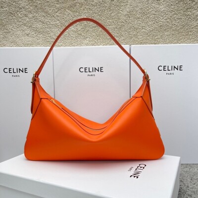 Celine Romy Handbag Orange Ss2022