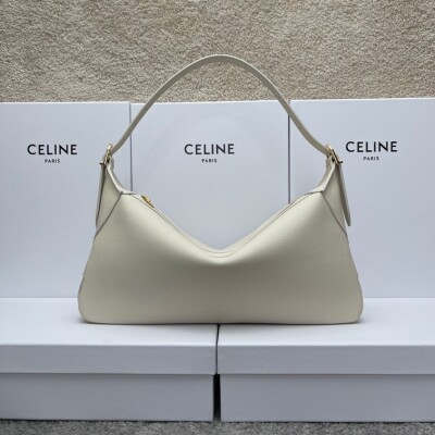 Celine Romy Handbag White Ss2022