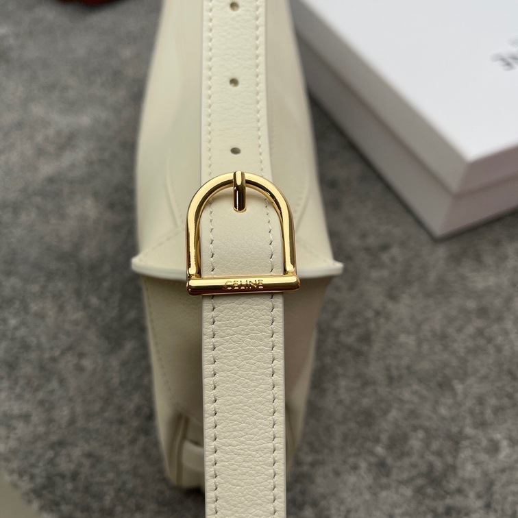 Celine Romy Handbag White Ss2022