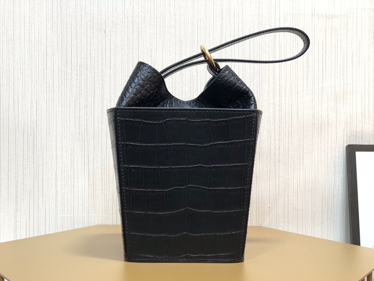 Celine Strap Box Black Leather Ss2022
