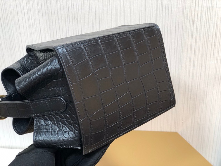 Celine Strap Box Black Leather Ss2022