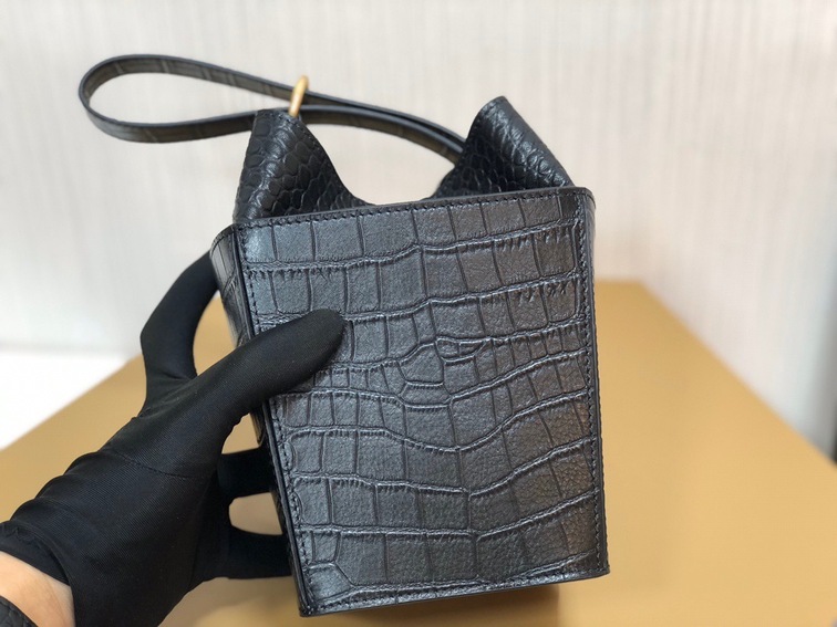 Celine Strap Box Black Leather Ss2022