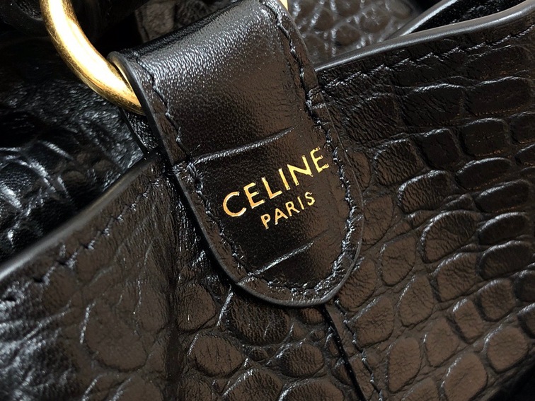 Celine Strap Box Black Leather Ss2022