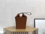 Celine Strap Box Brown Leather Ss2022