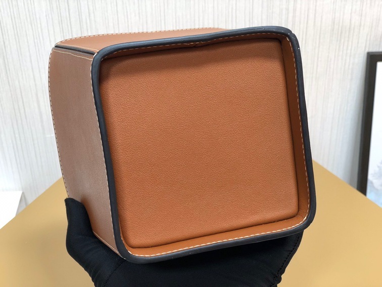 Celine Strap Box Brown Leather Ss2022