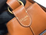 Celine Strap Box Brown Leather Ss2022