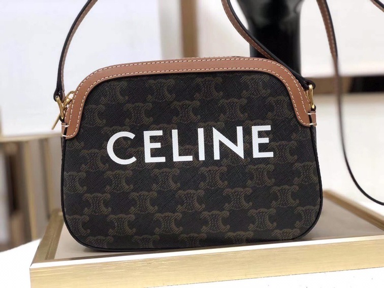 Celine Triomphe Black Mono 20 Ss2022
