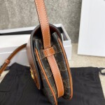Celine Triomphe Canvas 21 Mono Brown Ss2022