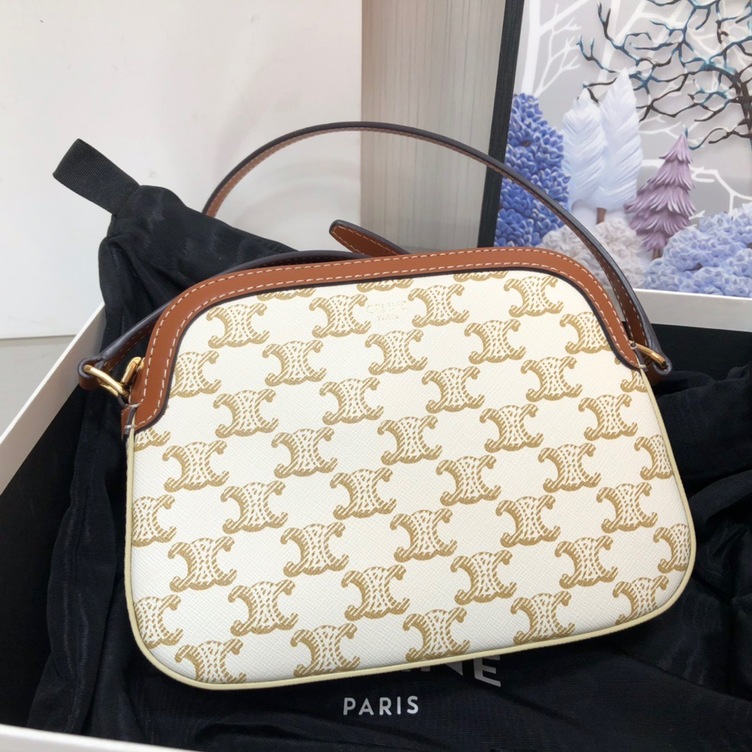 Celine Triomphe White Mono 20 Ss2022