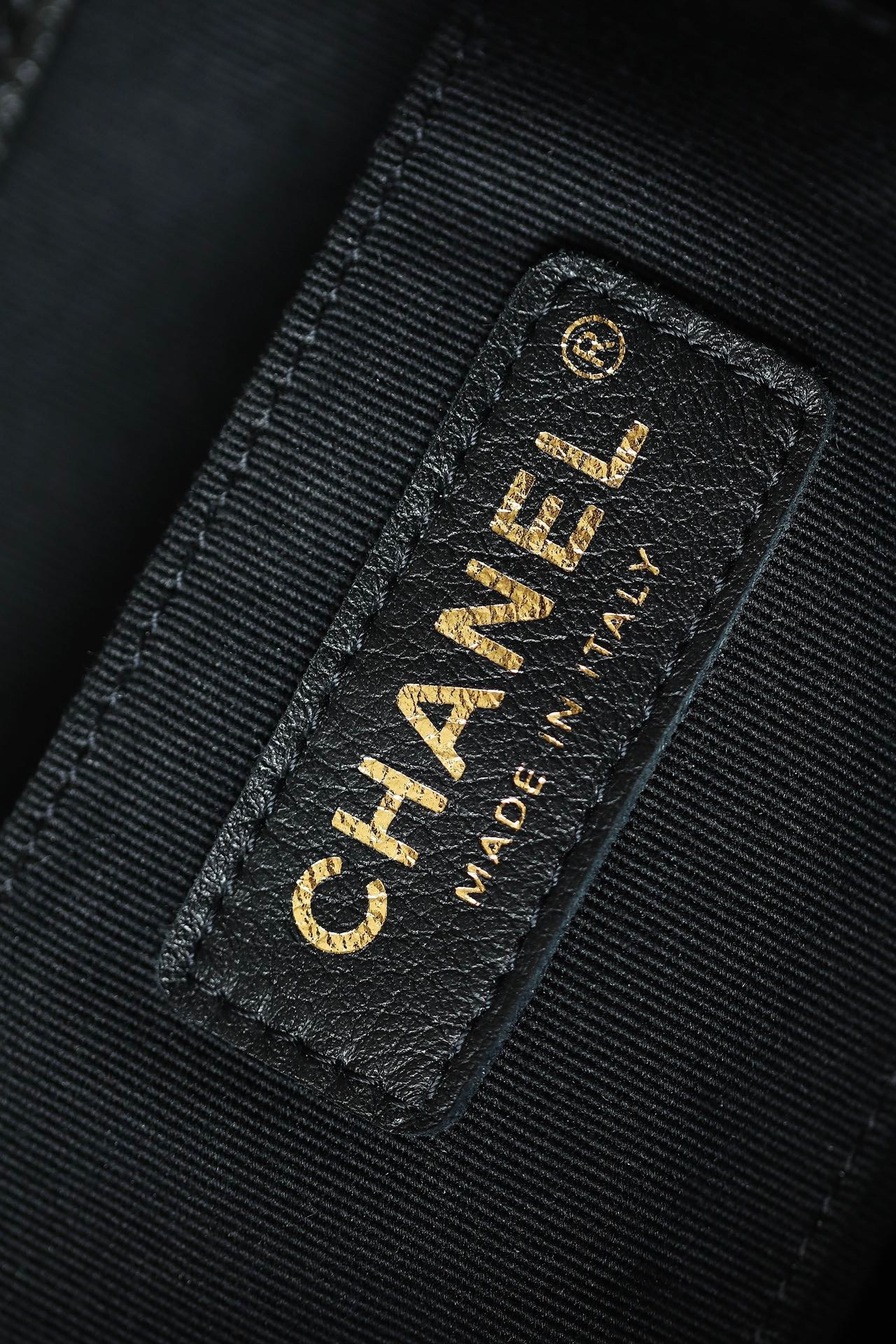 Chanel Backpack Goatskin Black Ss2022