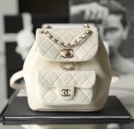 Chanel Backpack Goatskin White Ss2022