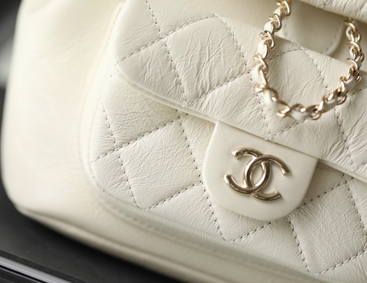 Chanel Backpack Goatskin White Ss2022