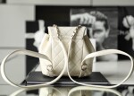 Chanel Backpack Goatskin White Ss2022