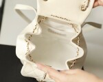 Chanel Backpack Goatskin White Ss2022