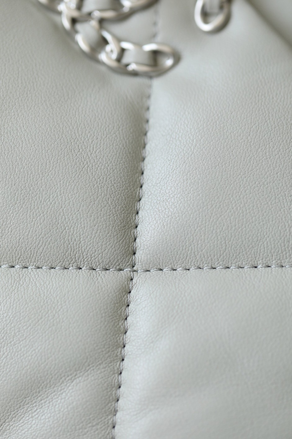 Chanel C19 Lambskin Gray Ss2022
