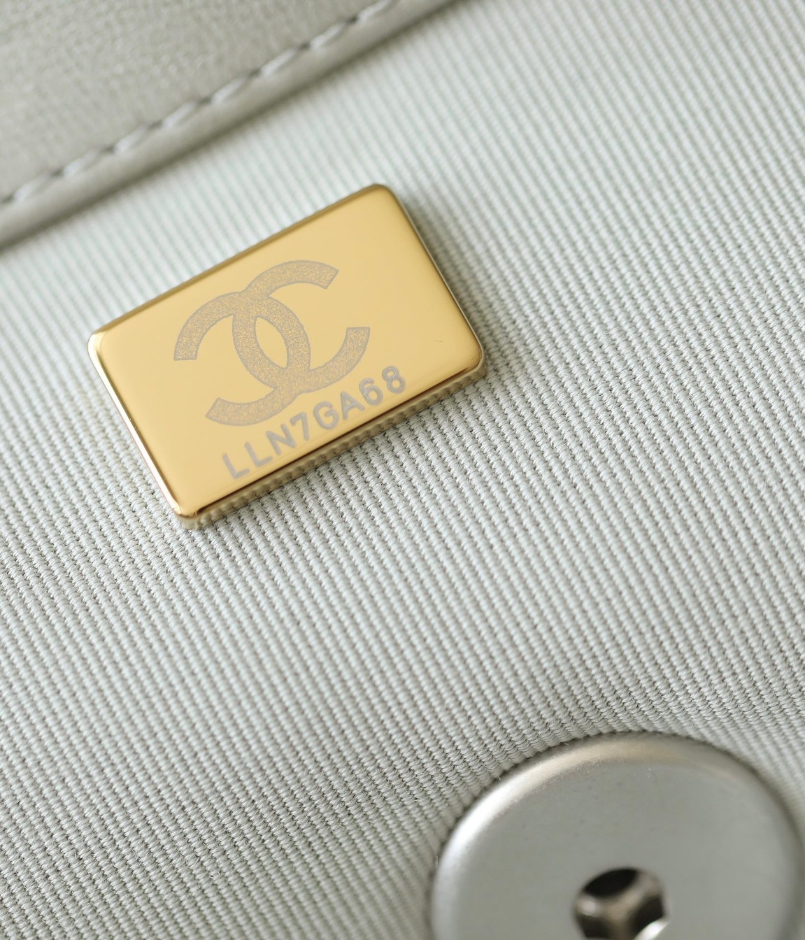Chanel C19 Lambskin Gray Ss2022
