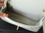 Chanel Flat Goatskin Gray Ball Chain Ss2022