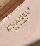 Chanel Flat Goatskin Pink Ball Chain Ss2022