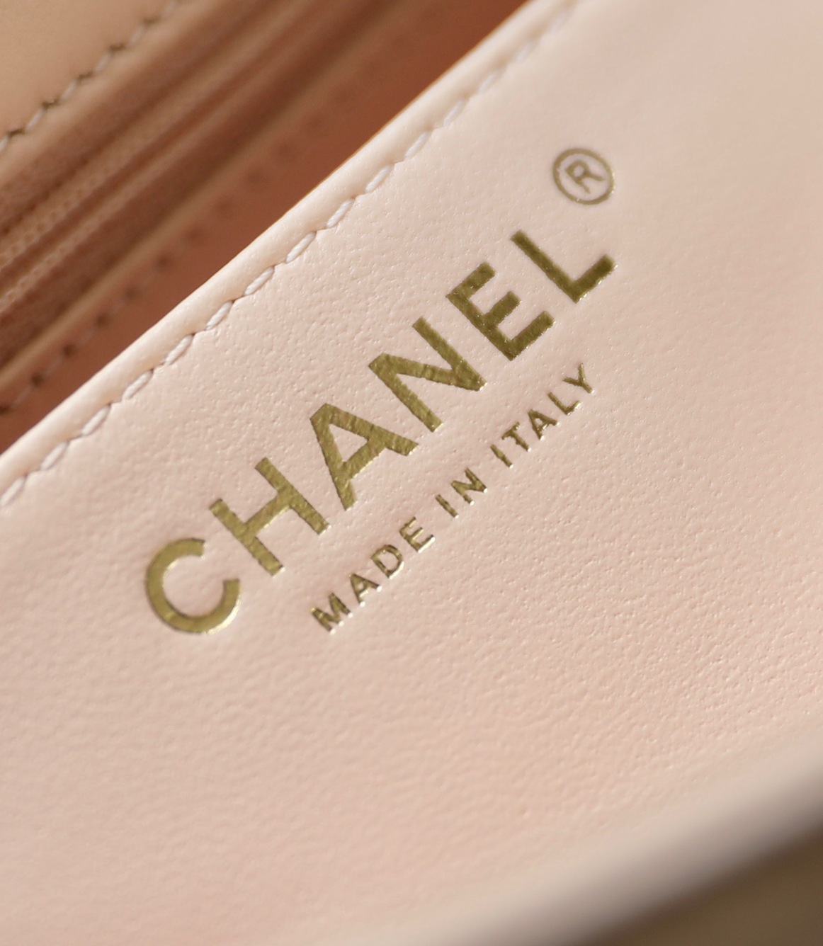 Chanel Flat Goatskin Pink Ball Chain Ss2022