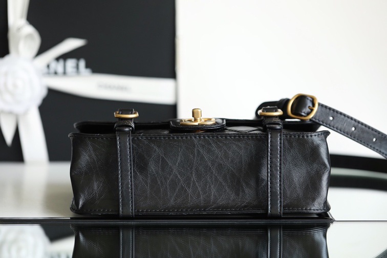 Chanel Flat Goatskin Vat Black Ss2022